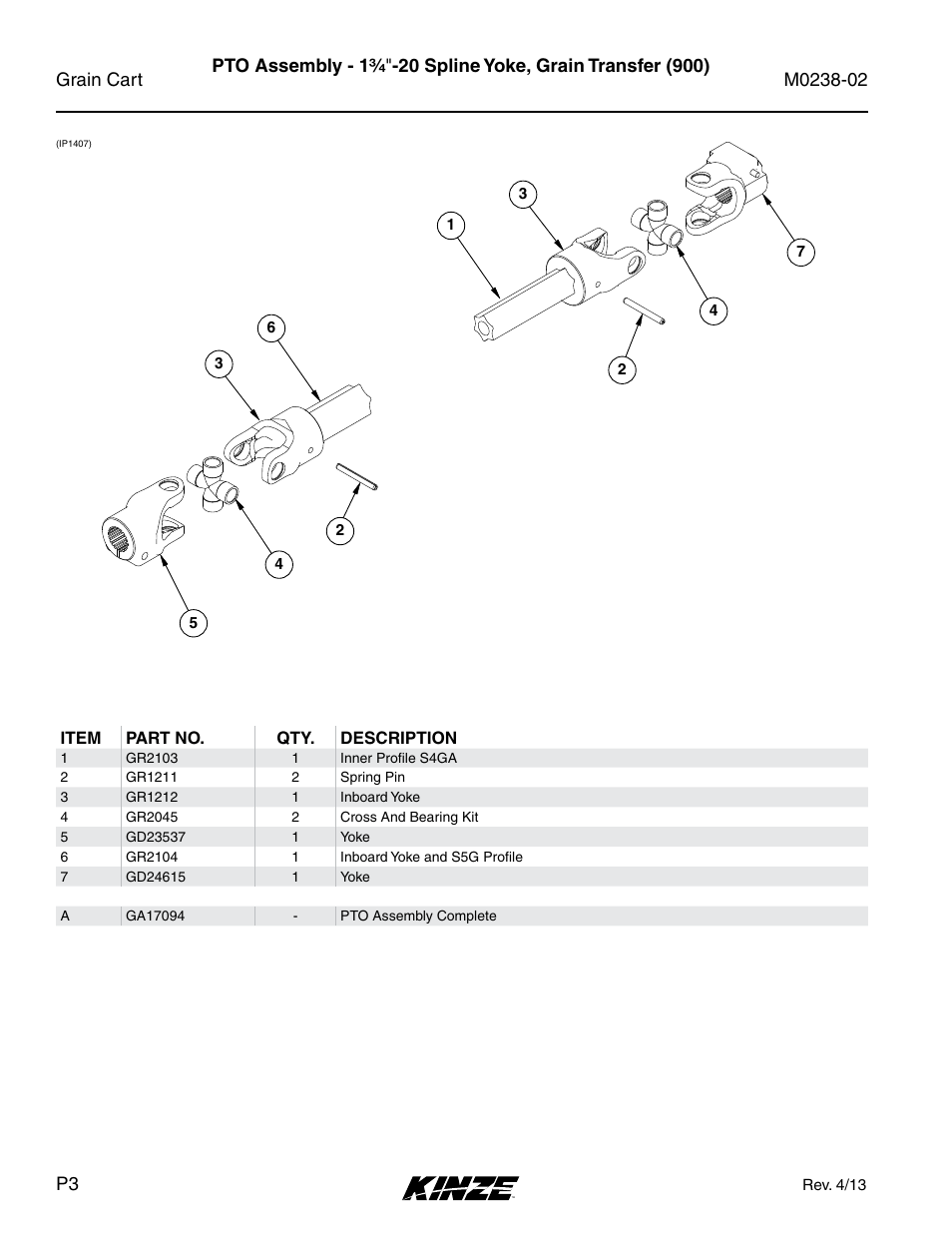 Kinze Grain Carts Rev. 4/14 User Manual | Page 8 / 176
