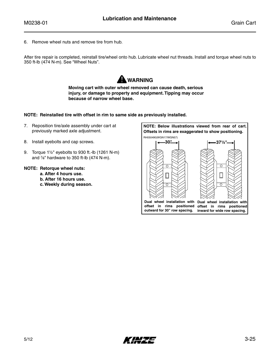 Kinze Grain Carts Rev. 7/14 User Manual | Page 61 / 70