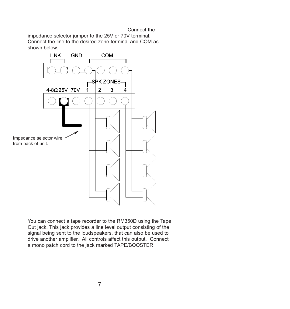 Bogen RM-350D User Manual | Page 7 / 11