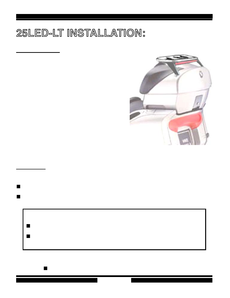 25led-lt installation | Kisan Electronics 30W-D User Manual | Page 24 / 33