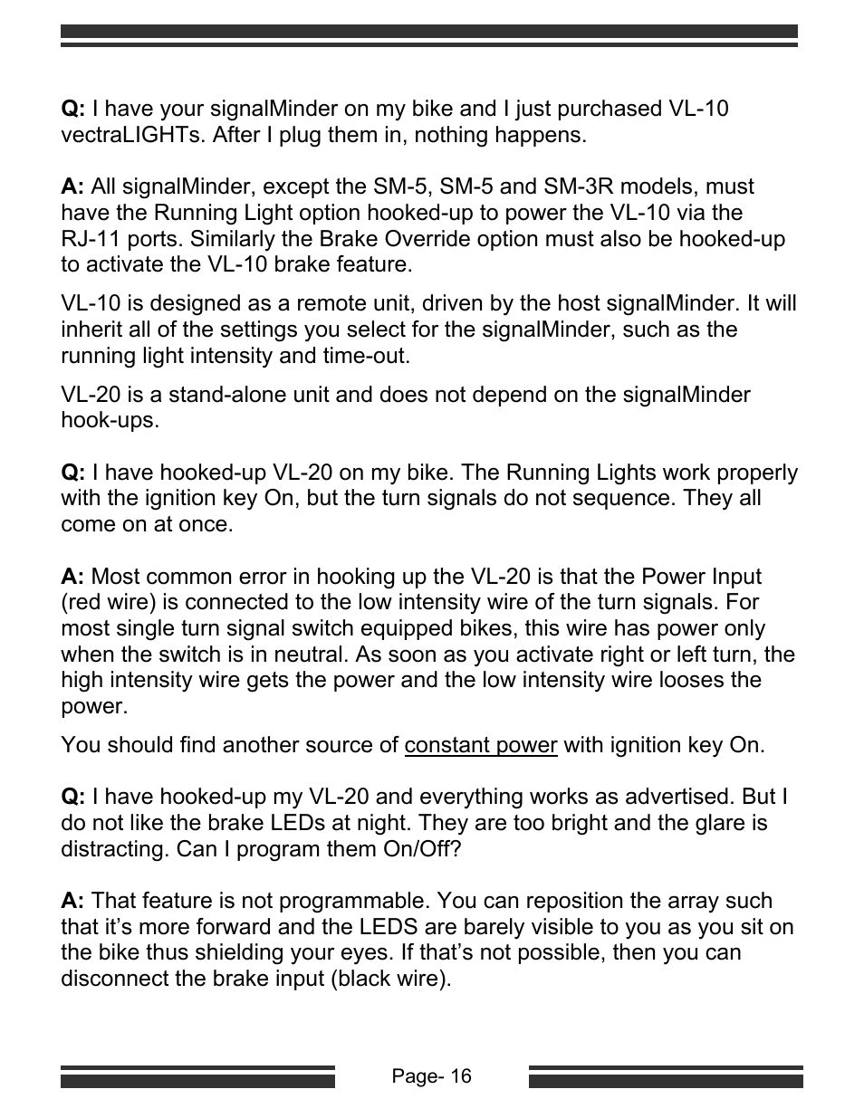 Kisan Electronics VL-20 User Manual | Page 18 / 18