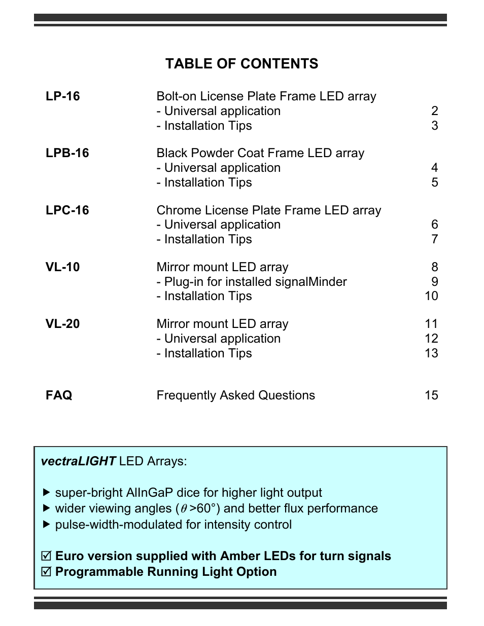 Kisan Electronics VL-20 User Manual | Page 3 / 18