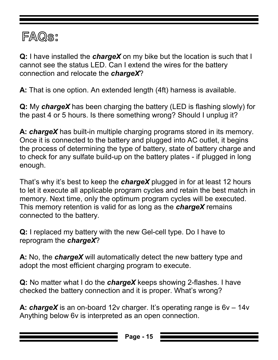 Faqs | Kisan Electronics CG-10 User Manual | Page 17 / 18