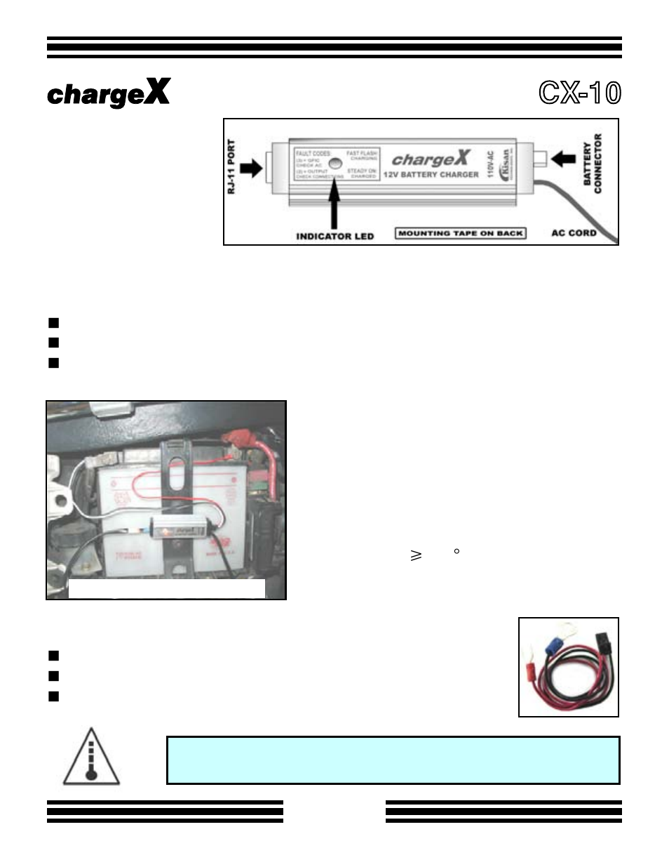 Cx-10, Charge | Kisan Electronics CX-10 User Manual | Page 14 / 20