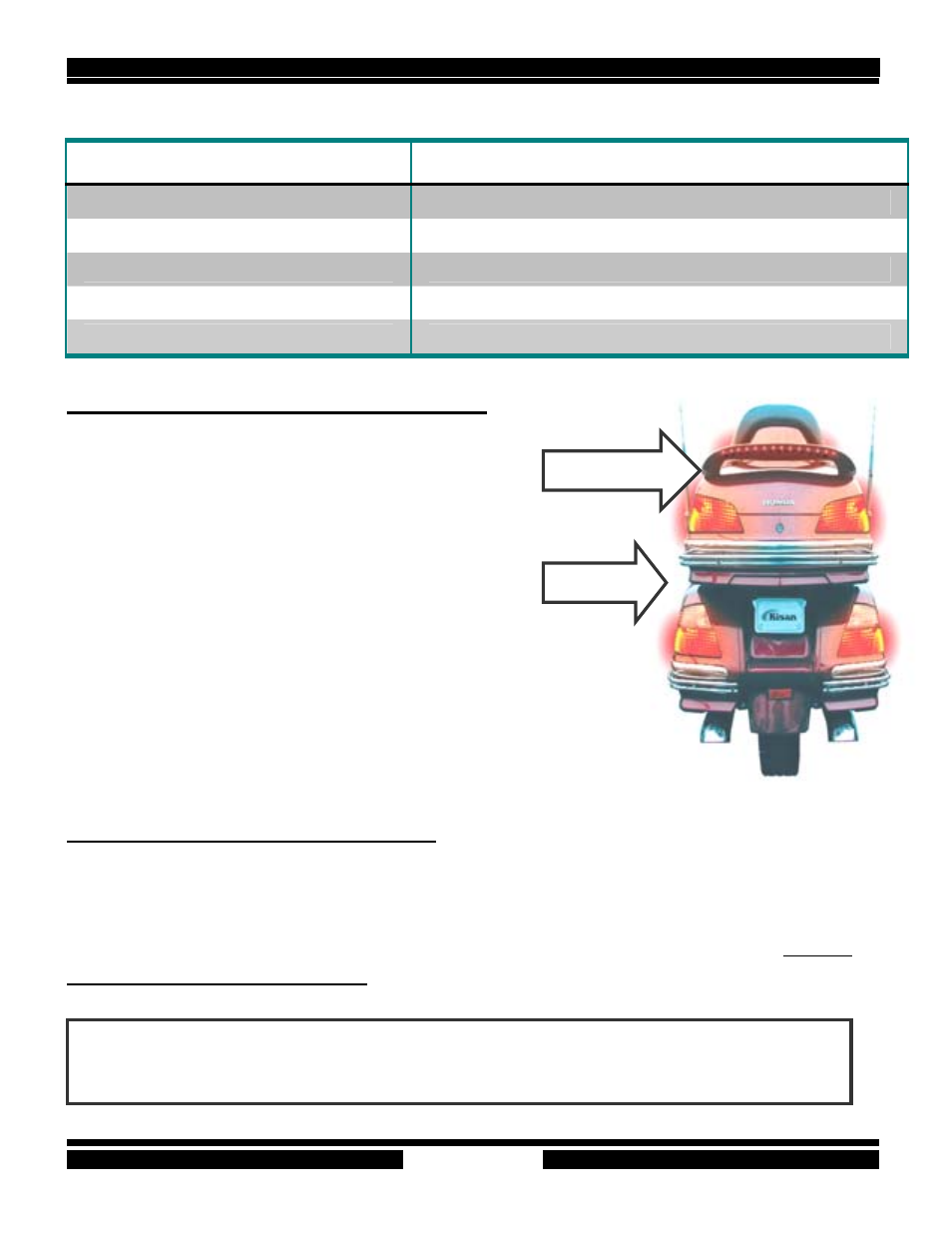 Goldwing tailblazer application | Kisan Electronics ManualtailBlazer User Manual | Page 22 / 30