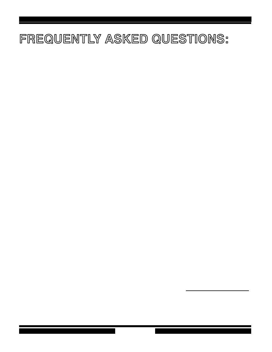 Frequently asked questions | Kisan Electronics ManualtailBlazer User Manual | Page 29 / 30