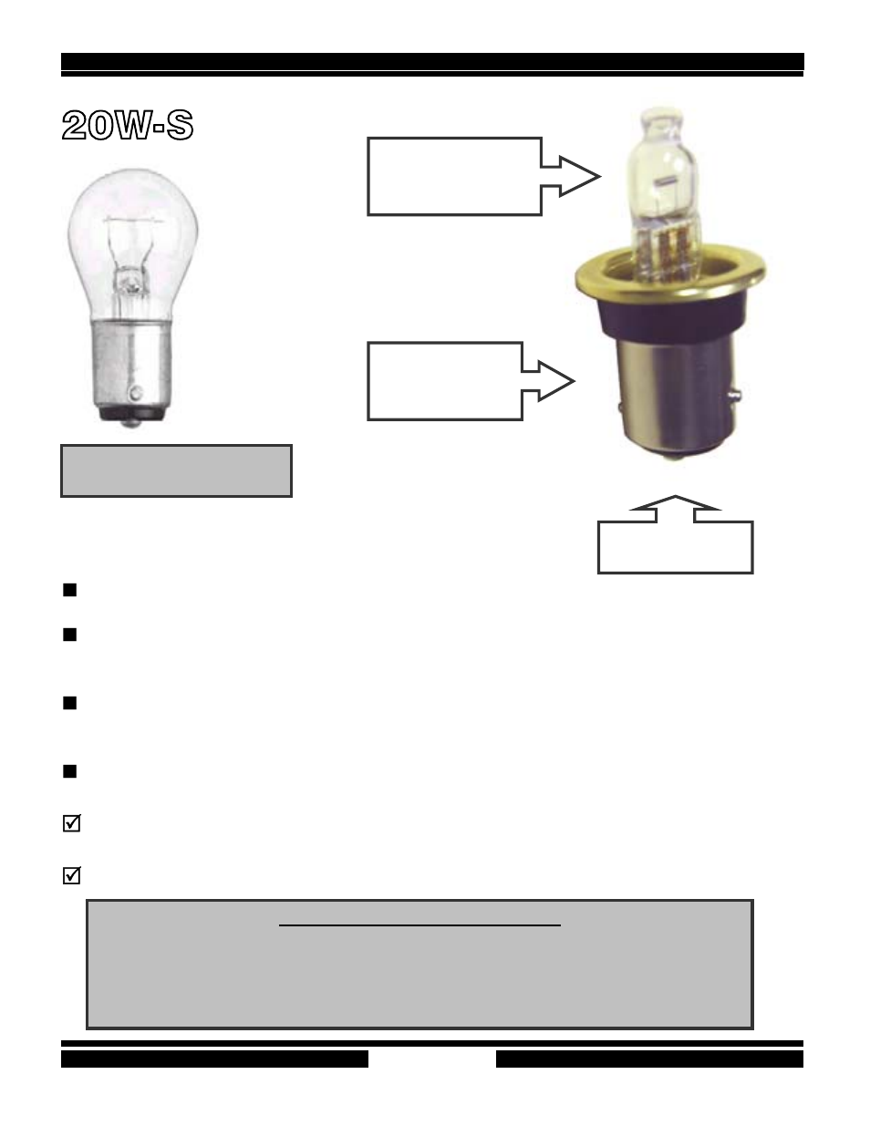 20w-s | Kisan Electronics ManualtailBlazer User Manual | Page 6 / 30