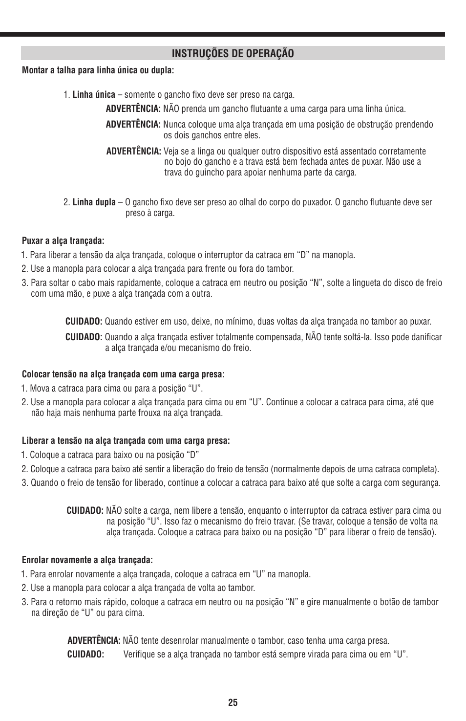 Português | Klein Tools KN1500PEXH User Manual | Page 25 / 44