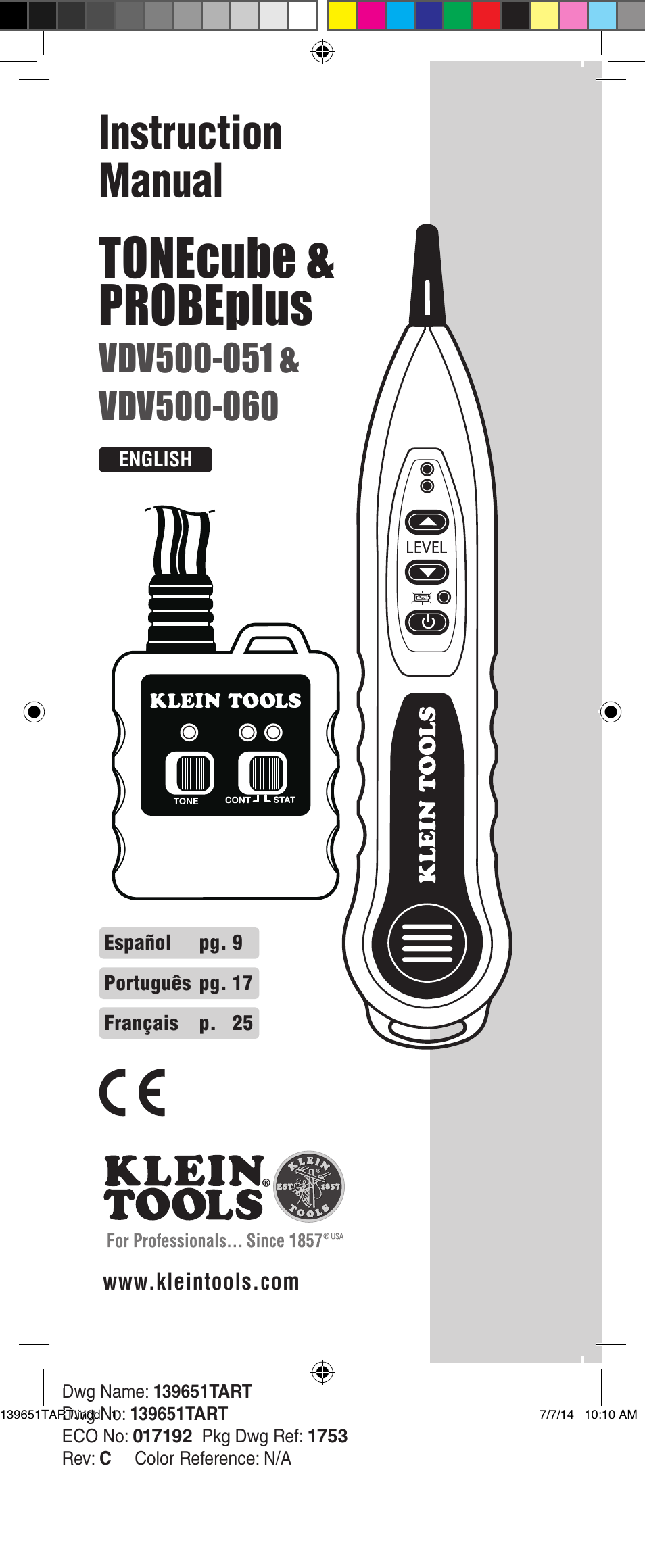 Klein Tools VDV500-051 User Manual | 17 pages