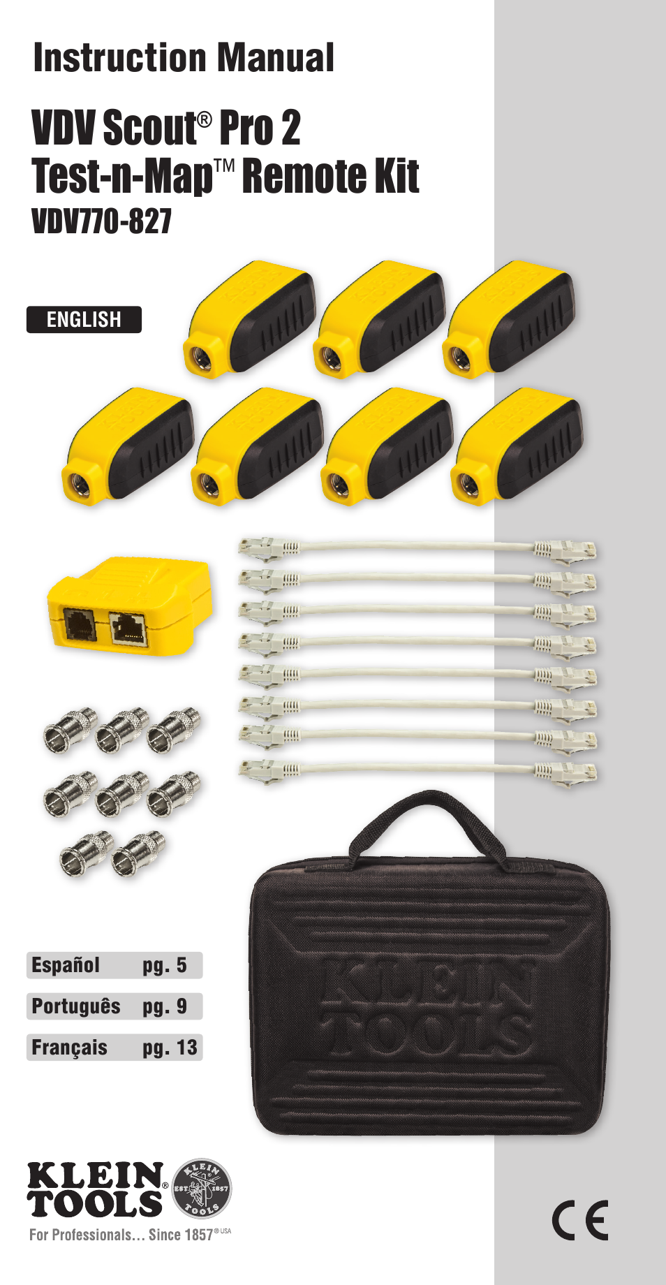 Klein Tools VDV501-824 User Manual | 4 pages