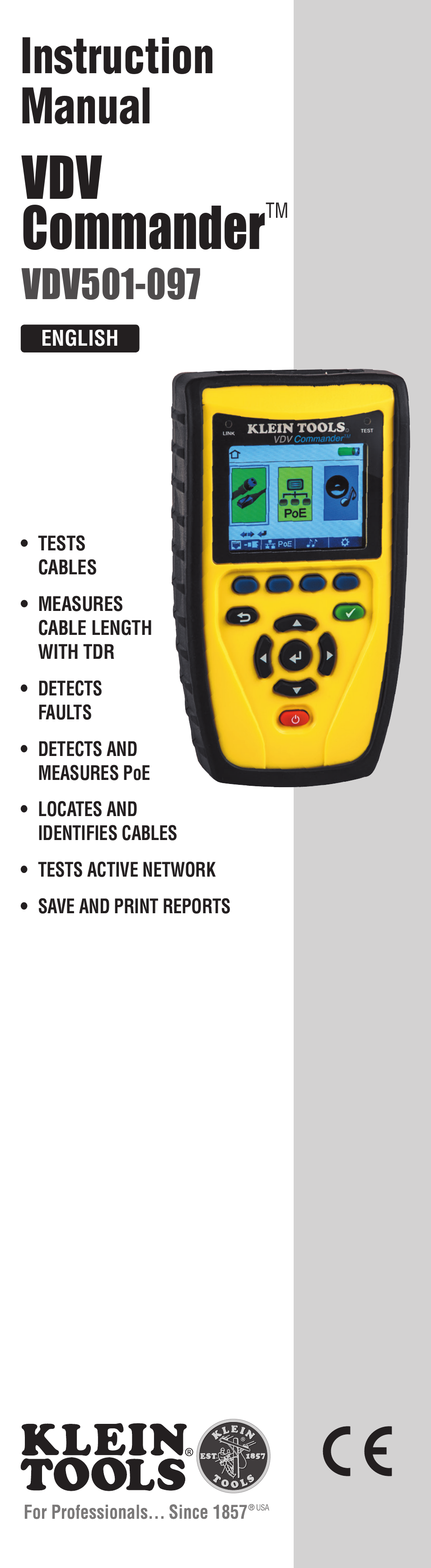 Klein Tools VDV501828 User Manual | 12 pages