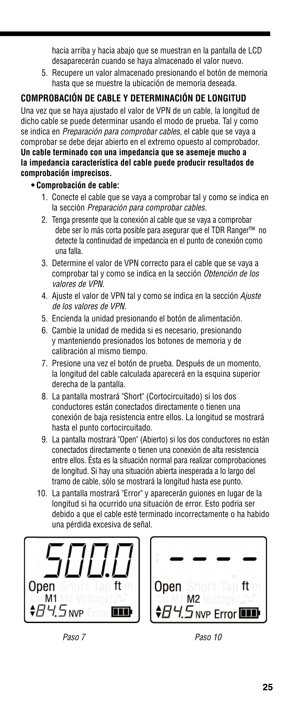 Klein Tools VDV501-090 User Manual | Page 25 / 44