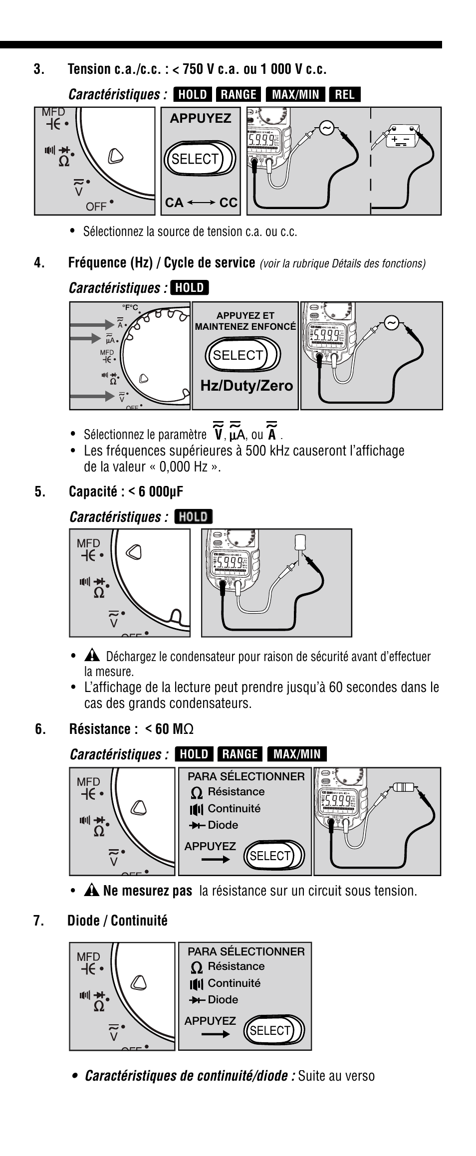 Hz/duty/zero | Klein Tools CL2300 User Manual | Page 21 / 24