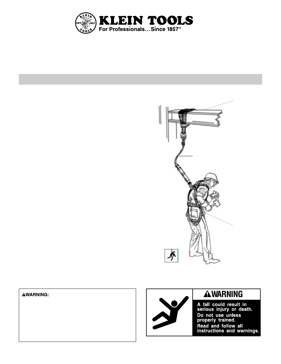 Klein Tools Harnesses User Manual | 48 pages