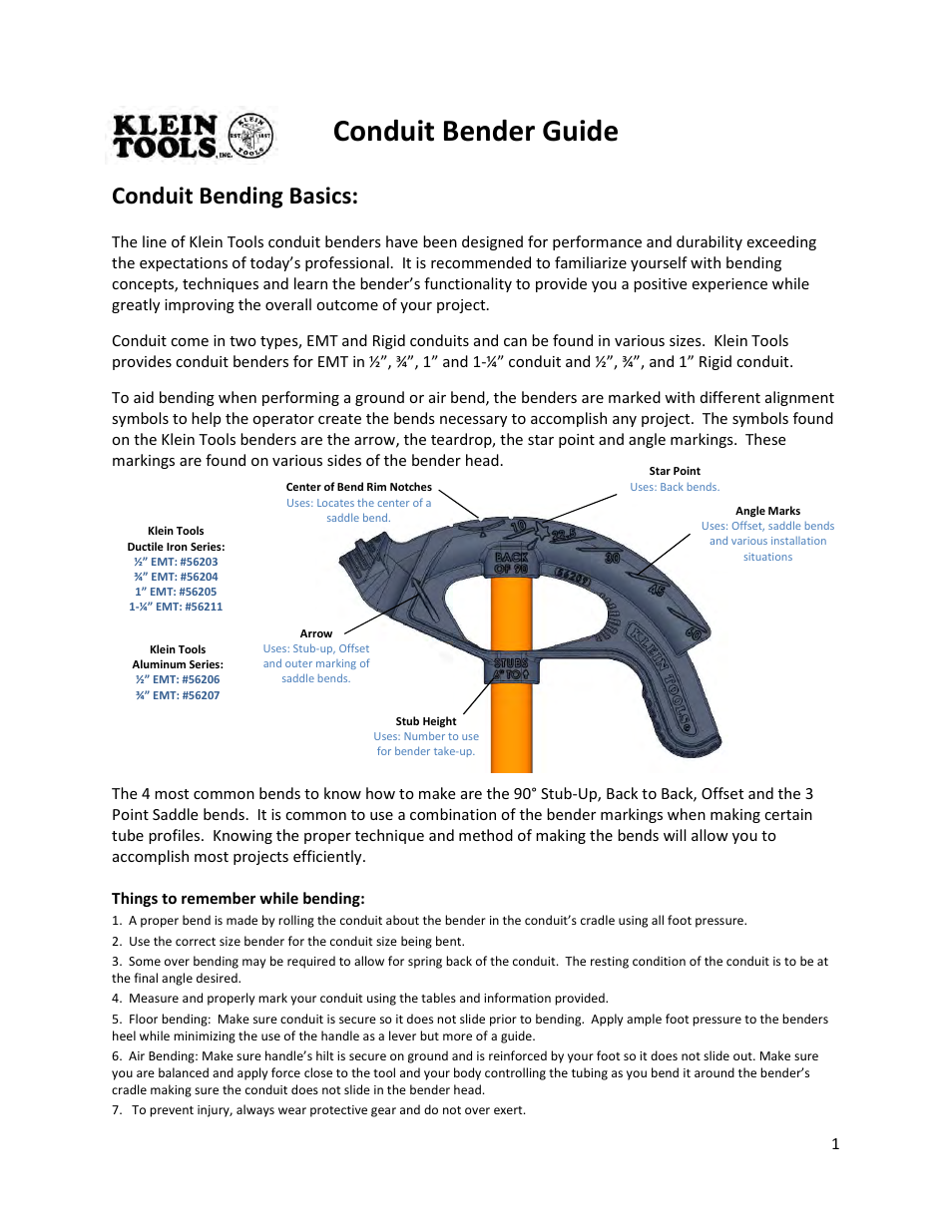 Klein Tools 56206 User Manual | 12 pages