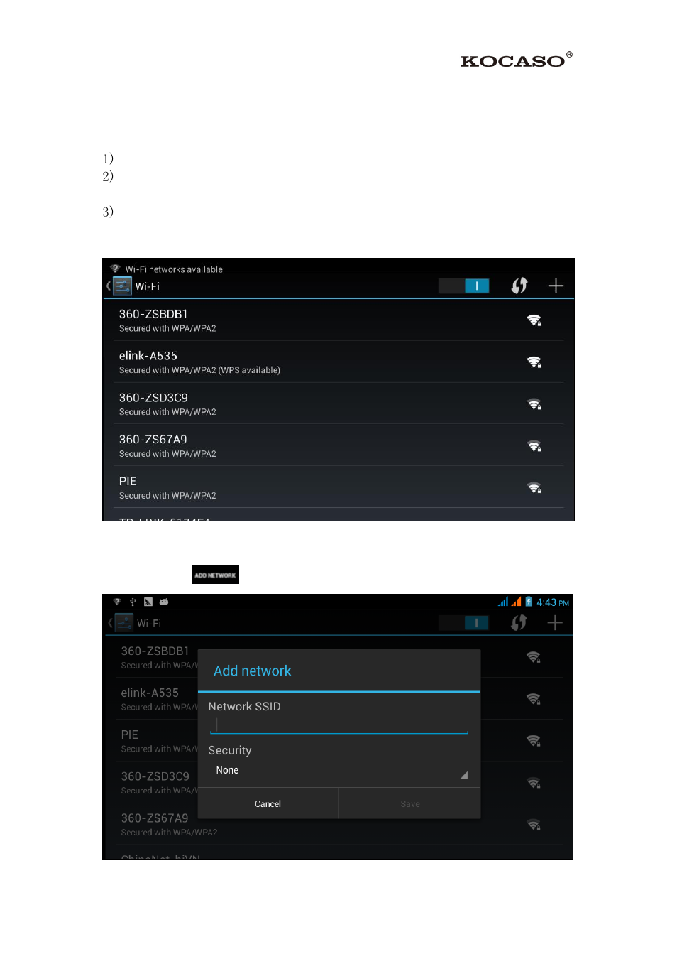 2 wireless and internet | KOCASO M6200 User Manual | Page 17 / 61