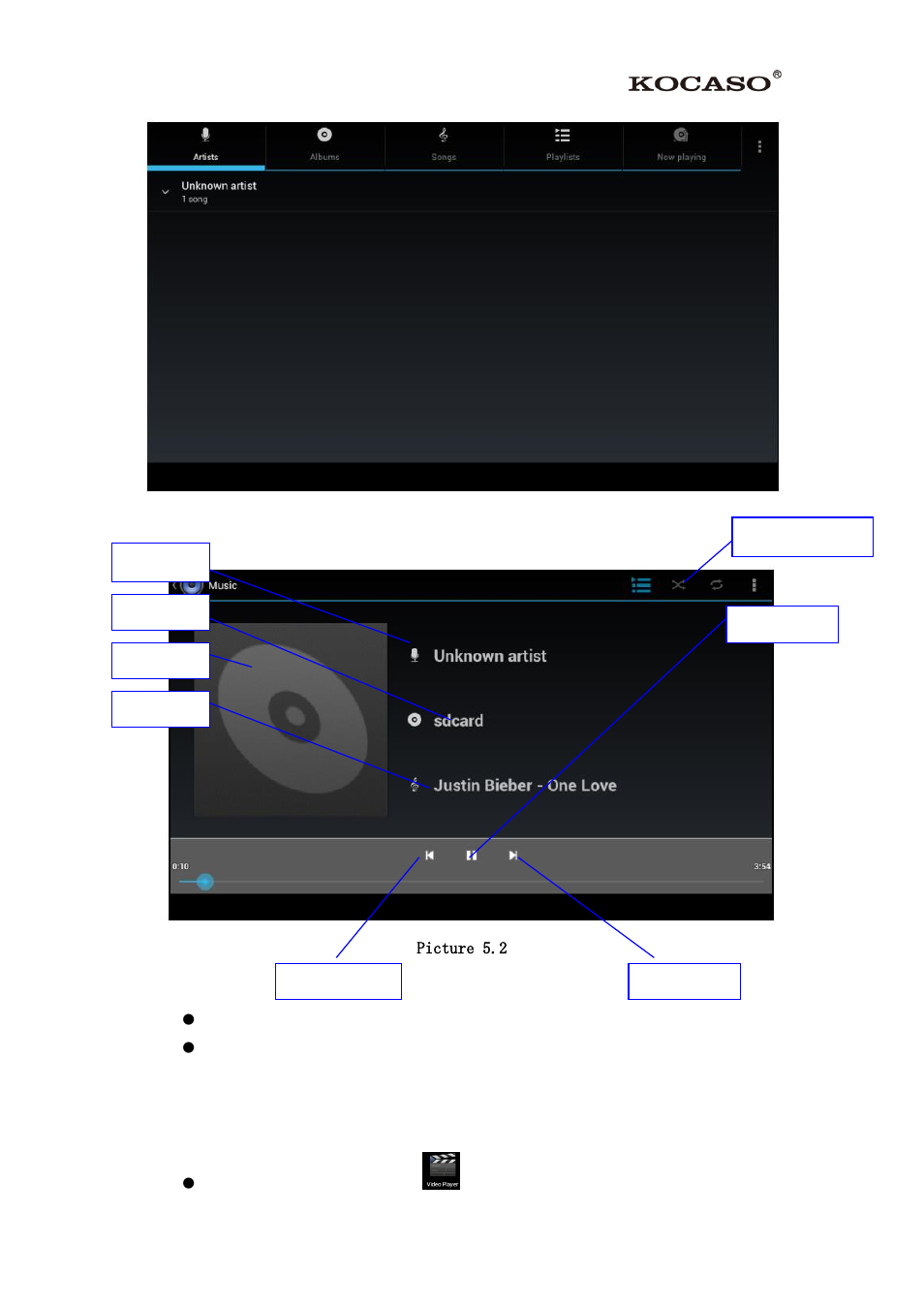 2 video | KOCASO M6200 User Manual | Page 46 / 61