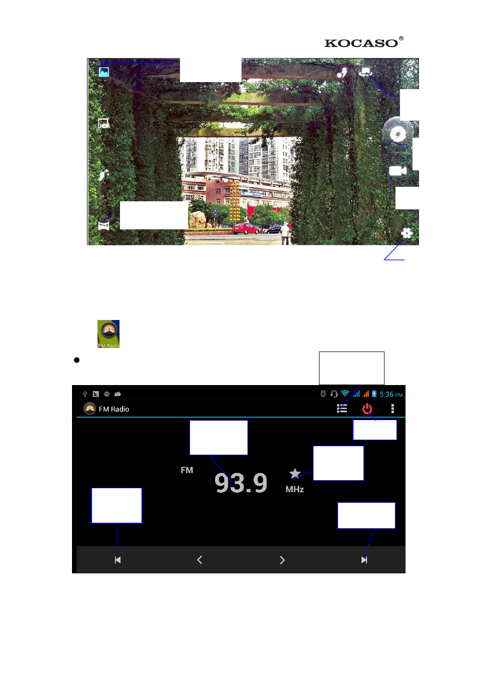 5 fm radio | KOCASO M6200 User Manual | Page 49 / 61