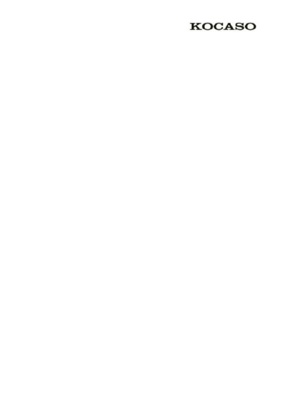 General notices for use, Disclaimer, Box contents | KOCASO M752H User Manual | Page 2 / 13