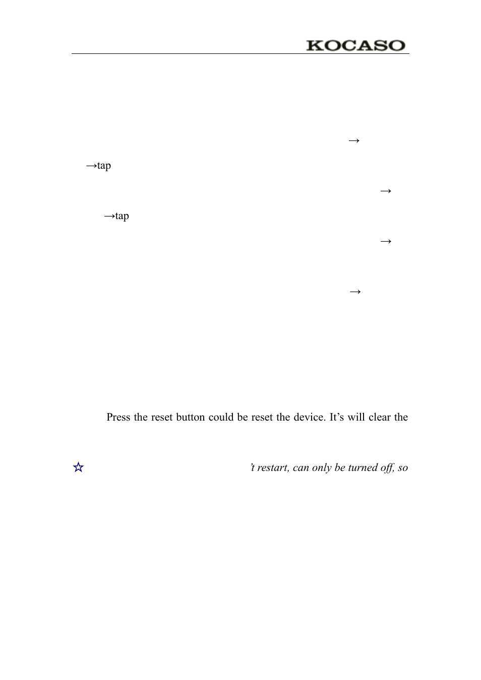 2 power button usage | KOCASO M766 User Manual | Page 4 / 41