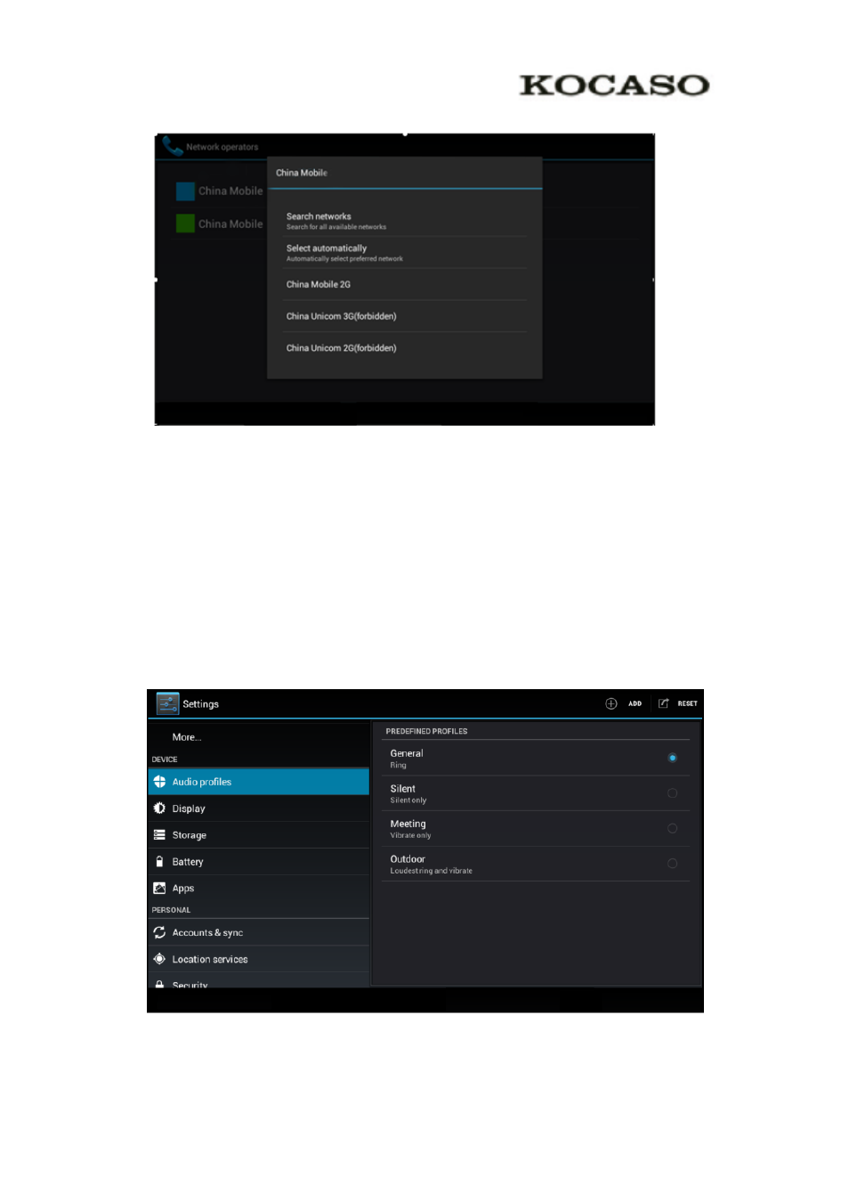 6 contextual model | KOCASO M776H User Manual | Page 27 / 69