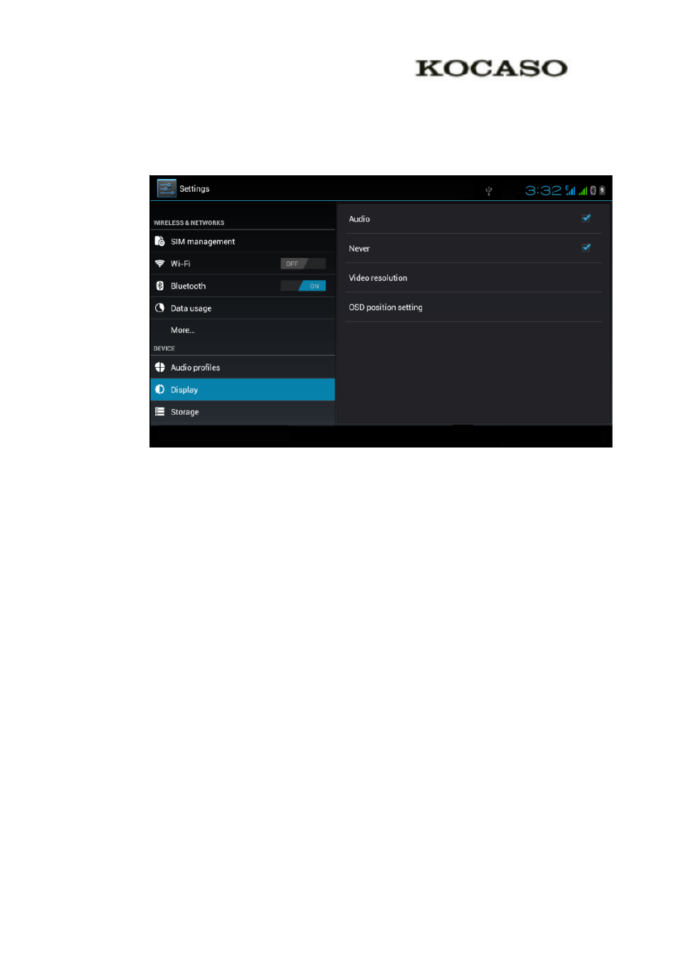 KOCASO M776H User Manual | Page 32 / 69