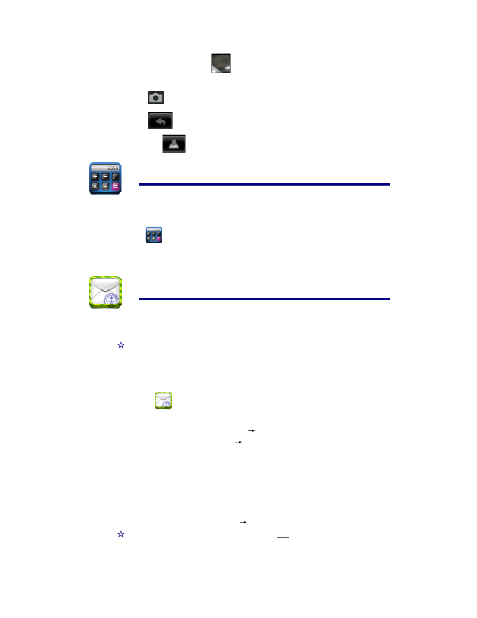 18 calculator, 19 email | KOCASO M806 User Manual | Page 16 / 30