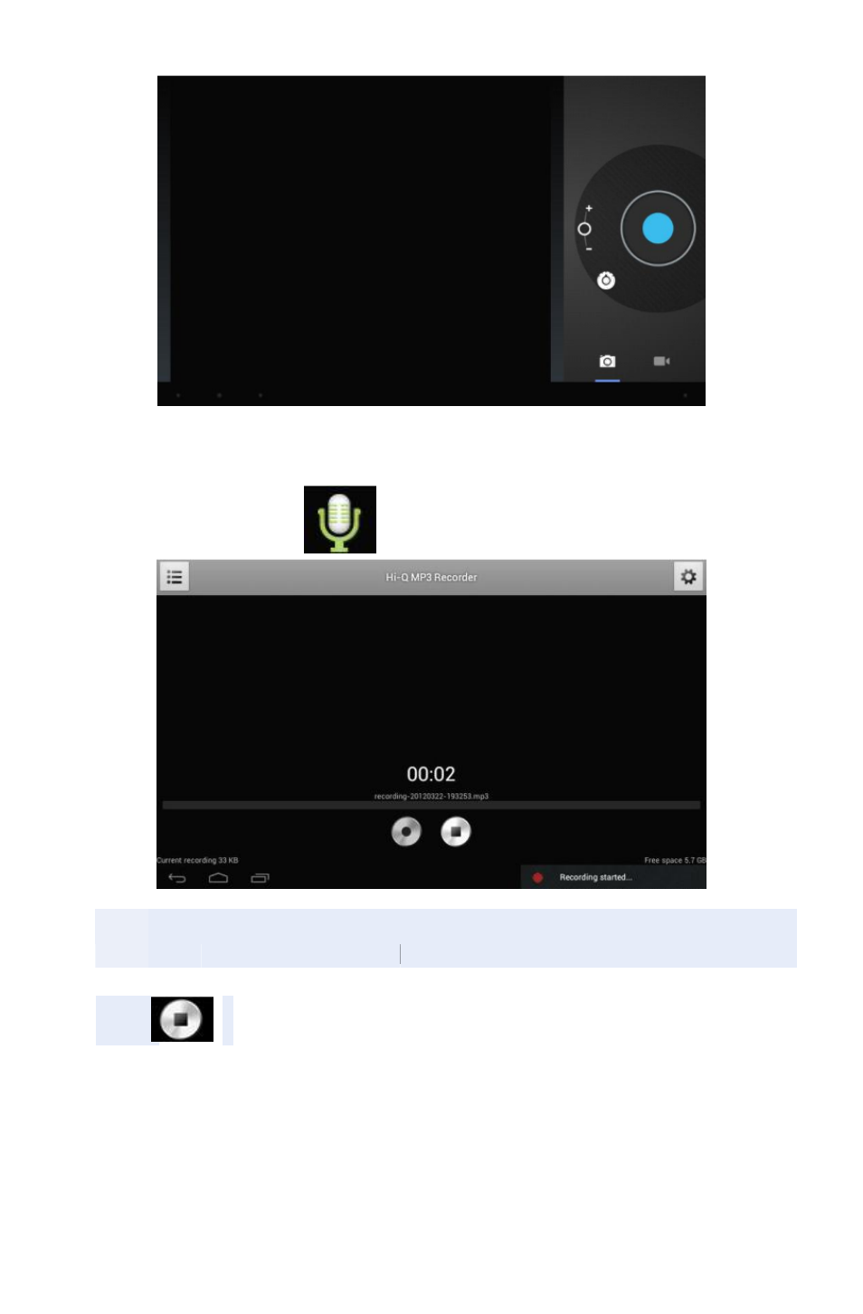 Sound recorder | KOCASO M860 User Manual | Page 14 / 17