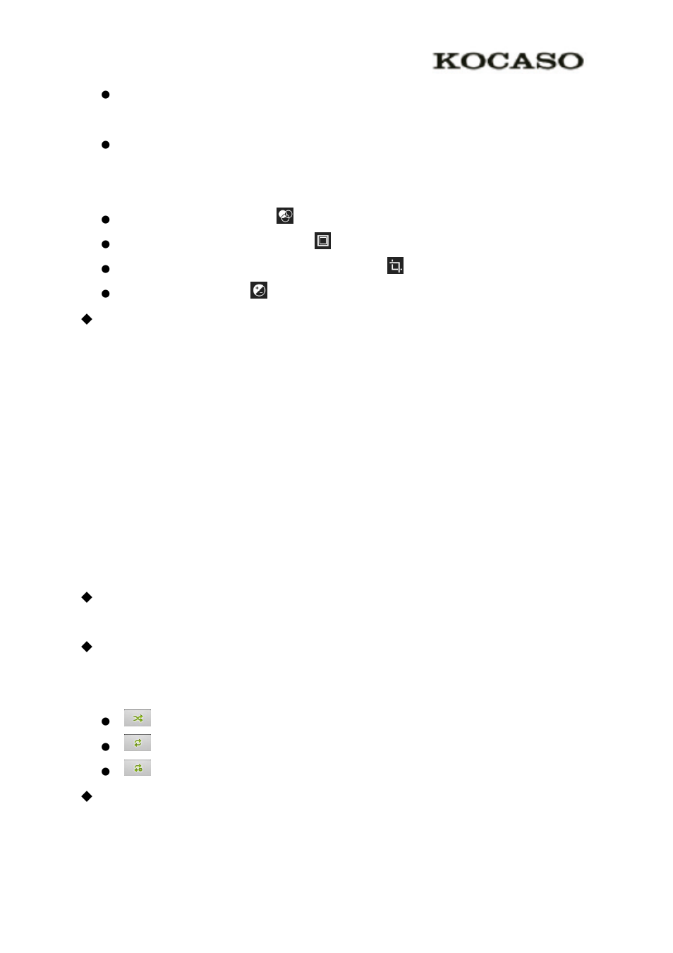 Music | KOCASO M9300 User Manual | Page 12 / 20