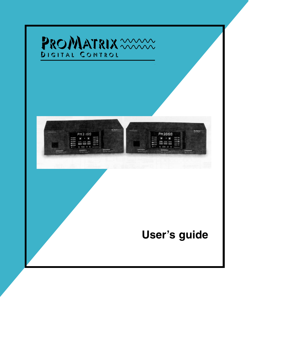 Bogen PM-3180 User Manual | 50 pages