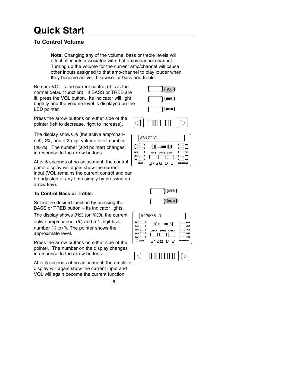 Quick start | Bogen PM-3180 User Manual | Page 14 / 50