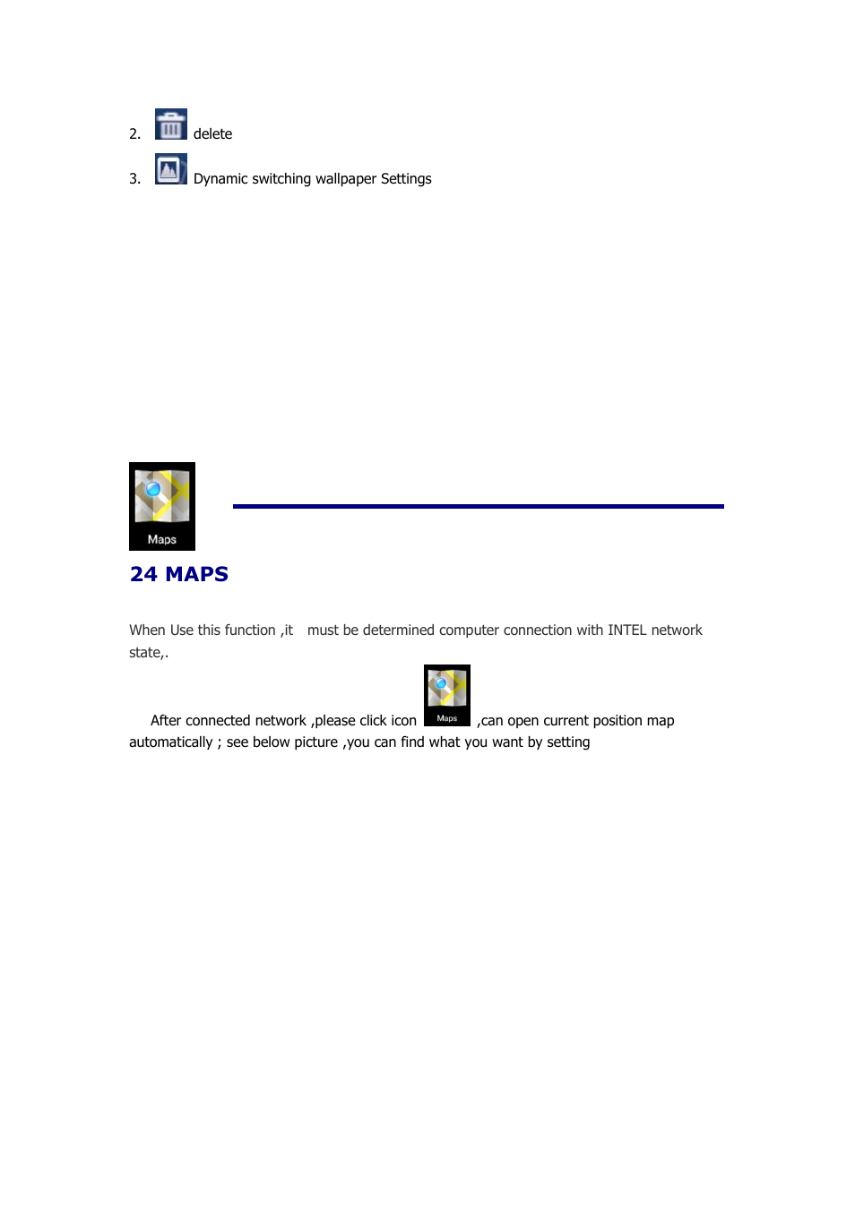 24 maps | KOCASO NB1016 User Manual | Page 23 / 27