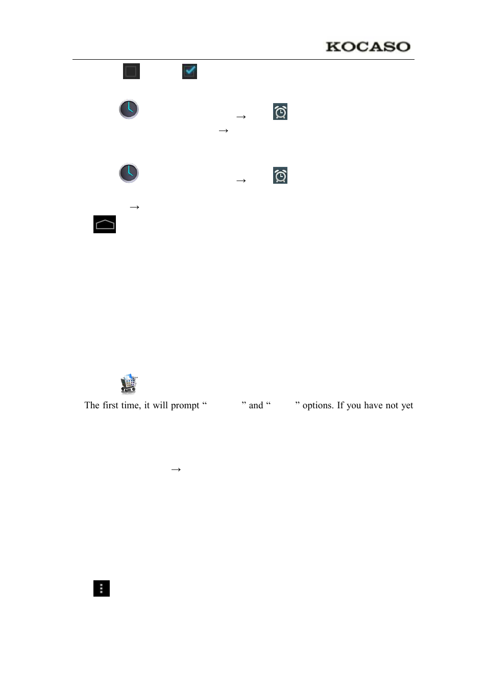 App market | KOCASO NB1400A User Manual | Page 16 / 35