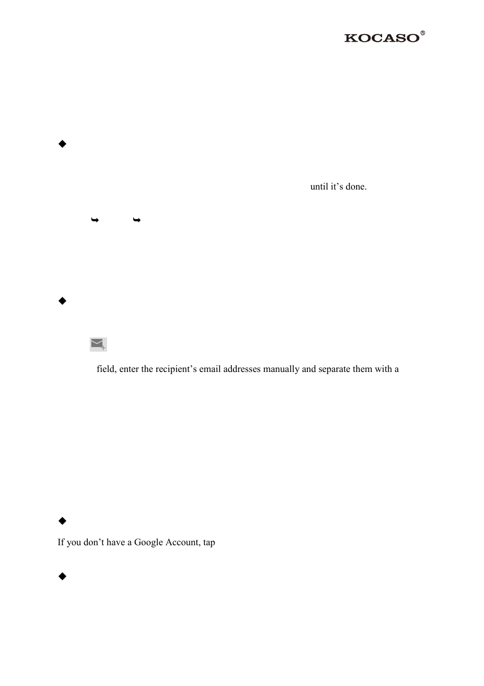 KOCASO SX9720 User Manual | Page 8 / 23