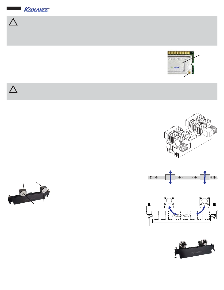 Koolance RAM-35 User Manual | 4 pages