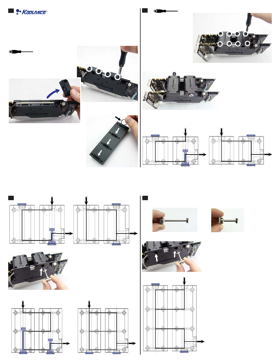 Koolance CNT-VDB4 User Manual | 1 page