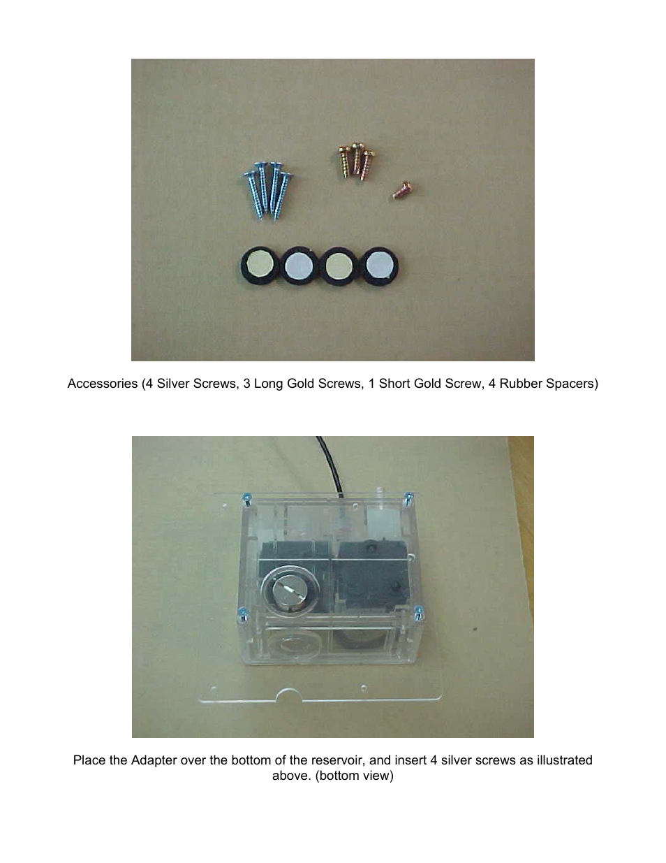 Koolance RMA Reservoir Adapter User Manual | Page 2 / 6