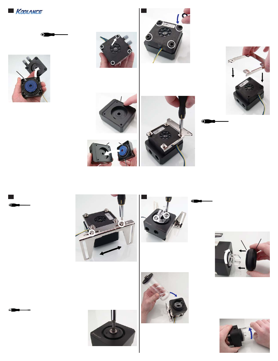 Koolance COV-RP400 User Manual | 1 page