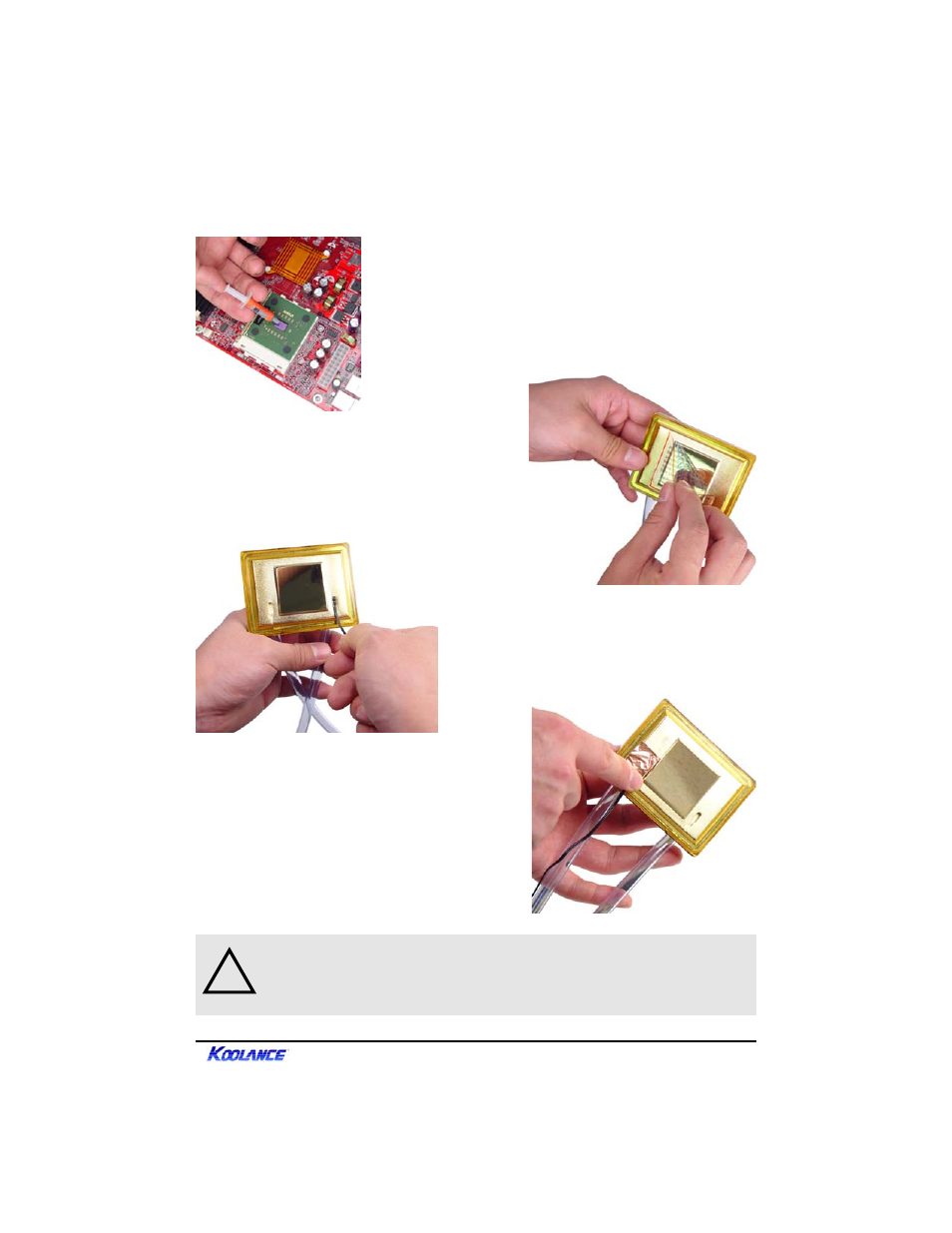 Koolance CPU-200G User Manual | 3 pages