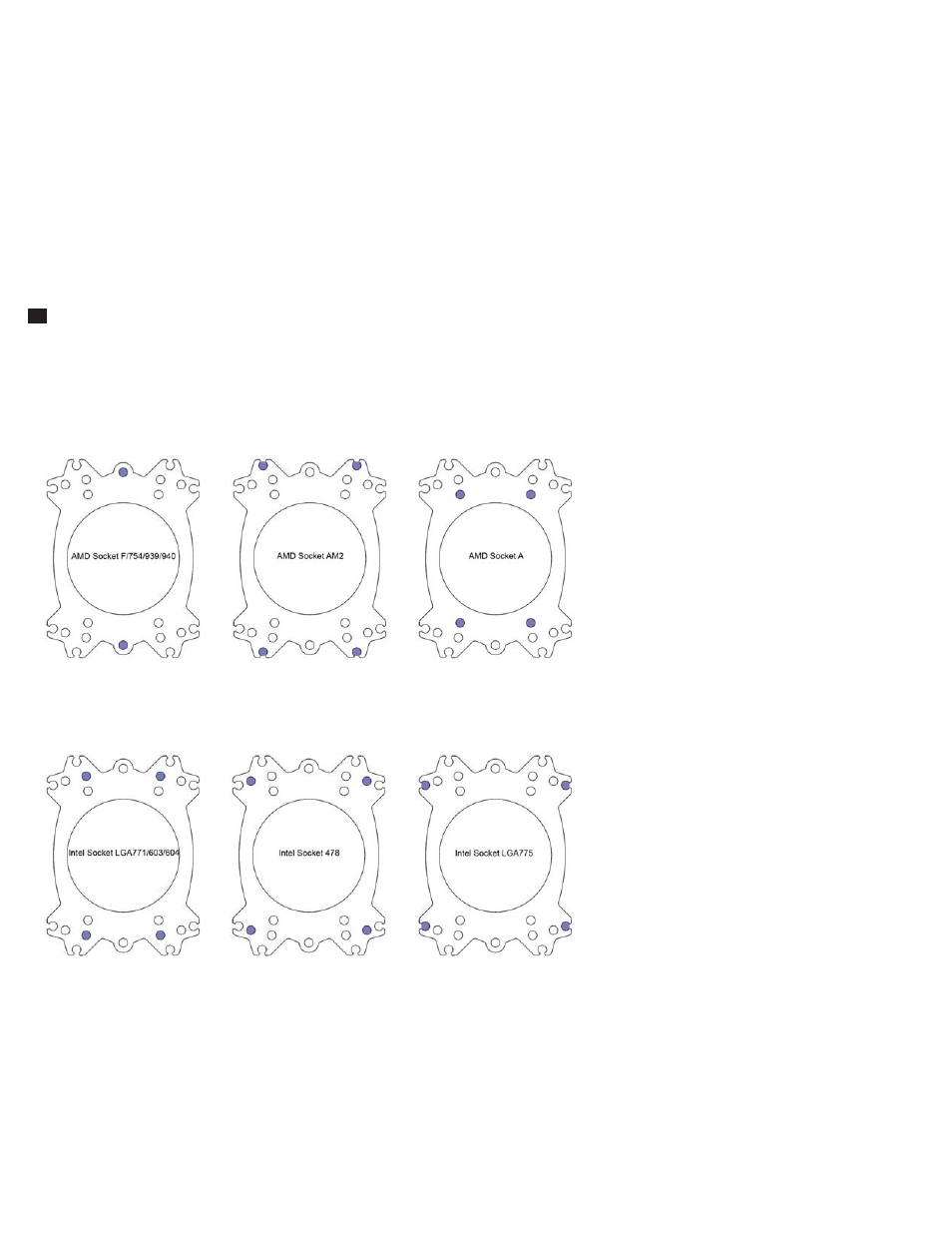 Bracket confi gurations | Koolance CPU-340 User Manual | Page 3 / 4