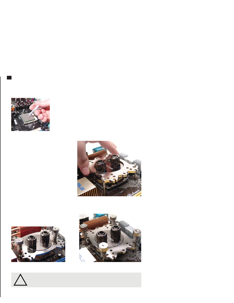 Installing cooler | Koolance CPU-340 User Manual | Page 4 / 4