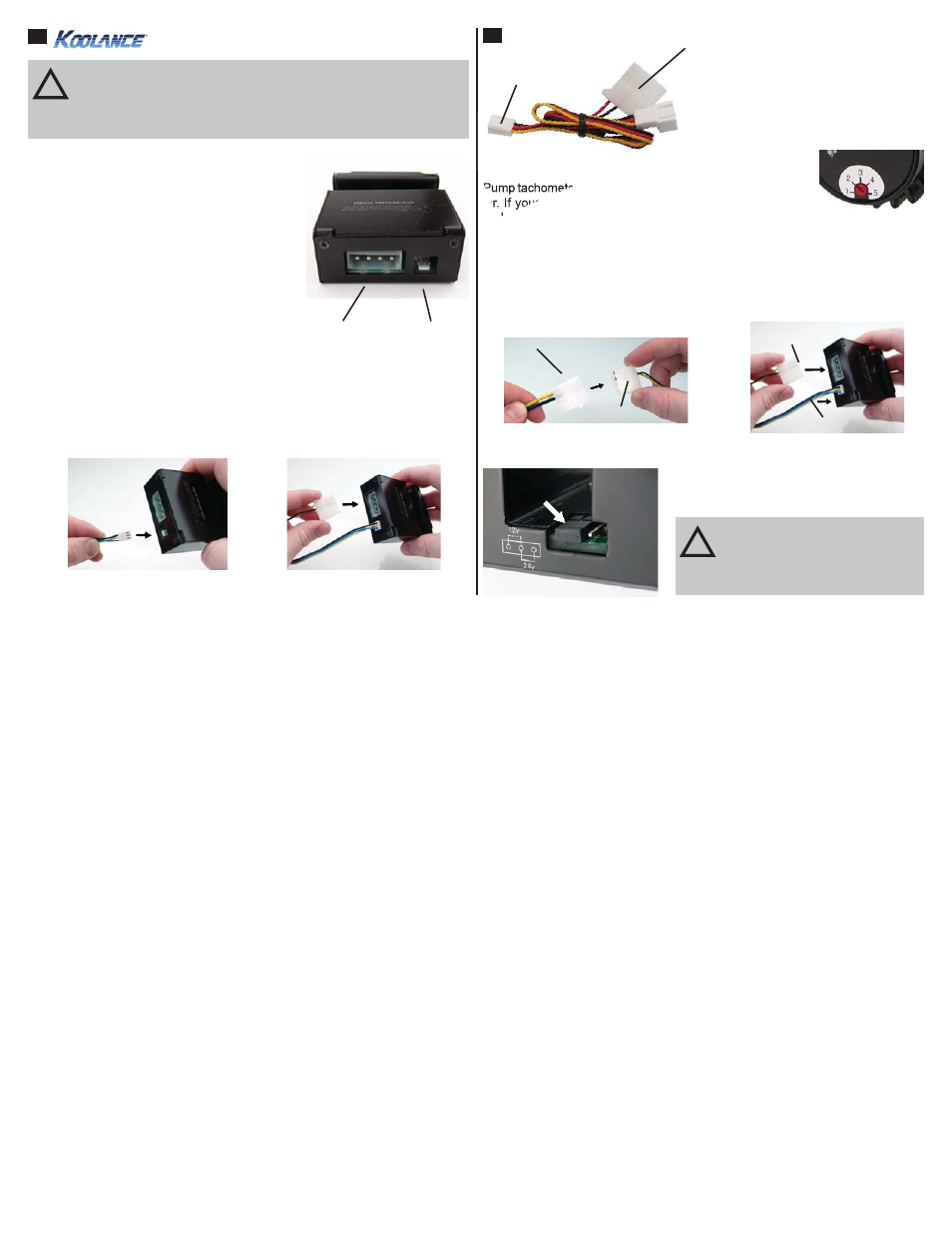 Koolance CTR-SPD1224-R User Manual | 1 page