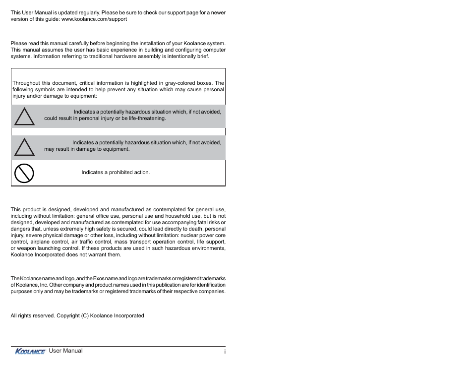 Koolance ERM-2K3UCU User Manual | Page 2 / 17