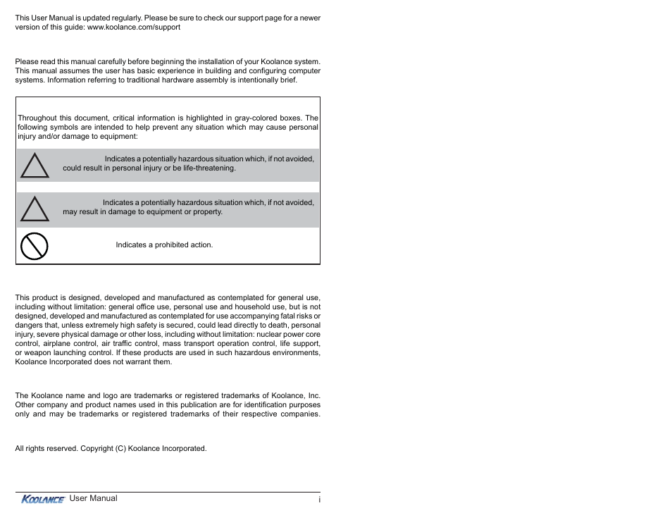 Koolance ERM-3K3UC-R User Manual | Page 2 / 18