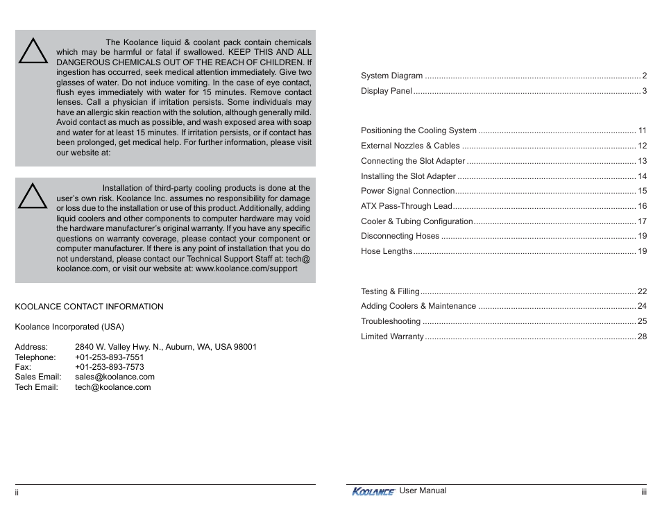 Koolance ERM-3K3UC-R User Manual | Page 3 / 18