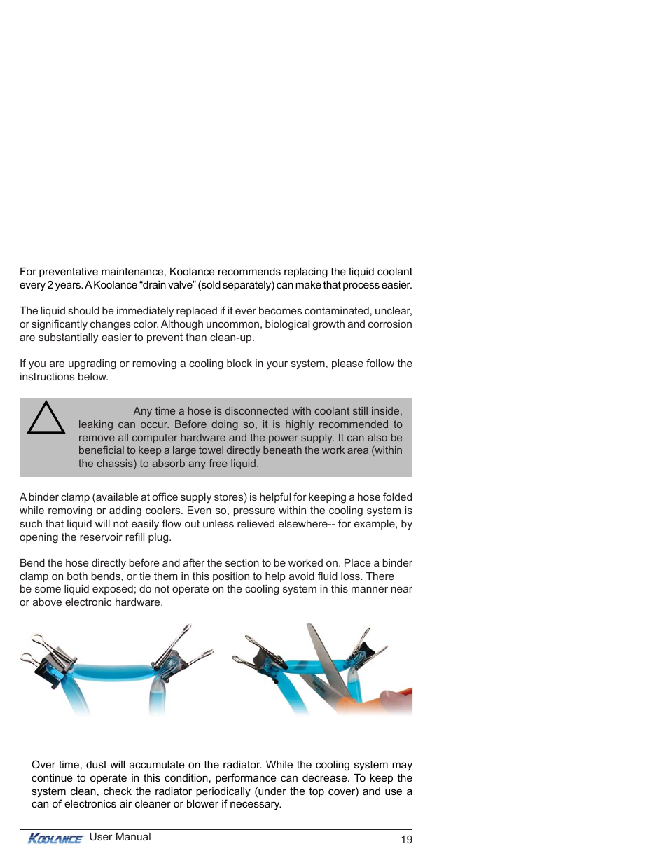 Adding coolers & maintenance | Koolance ERM-3K4U5 User Manual | Page 24 / 29
