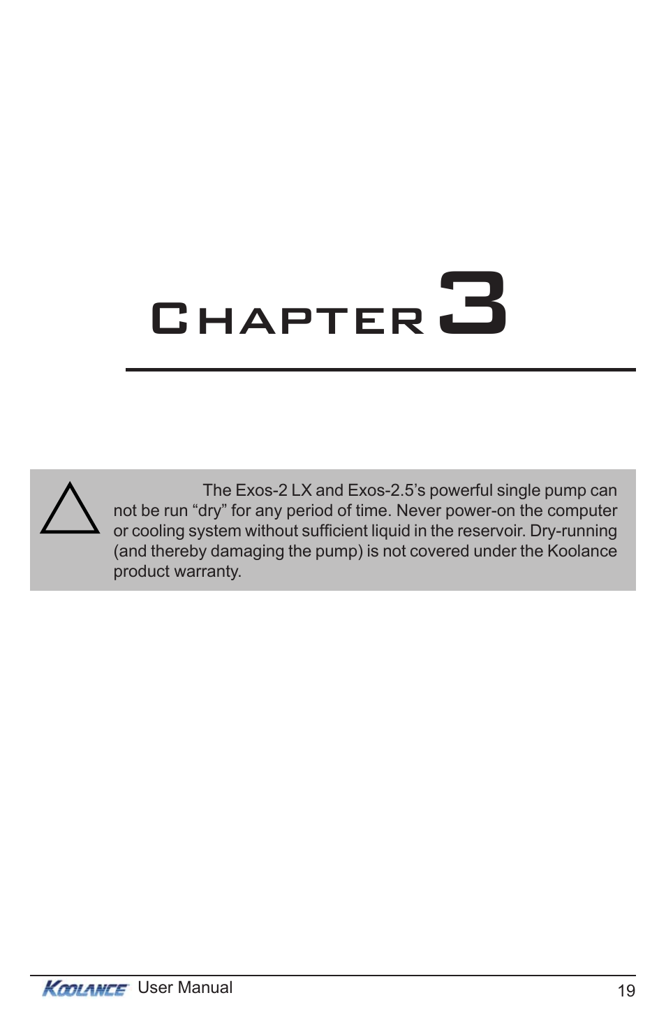 Chapter, Filling & maintenance | Koolance EXT-400SL-V2-R User Manual | Page 24 / 32