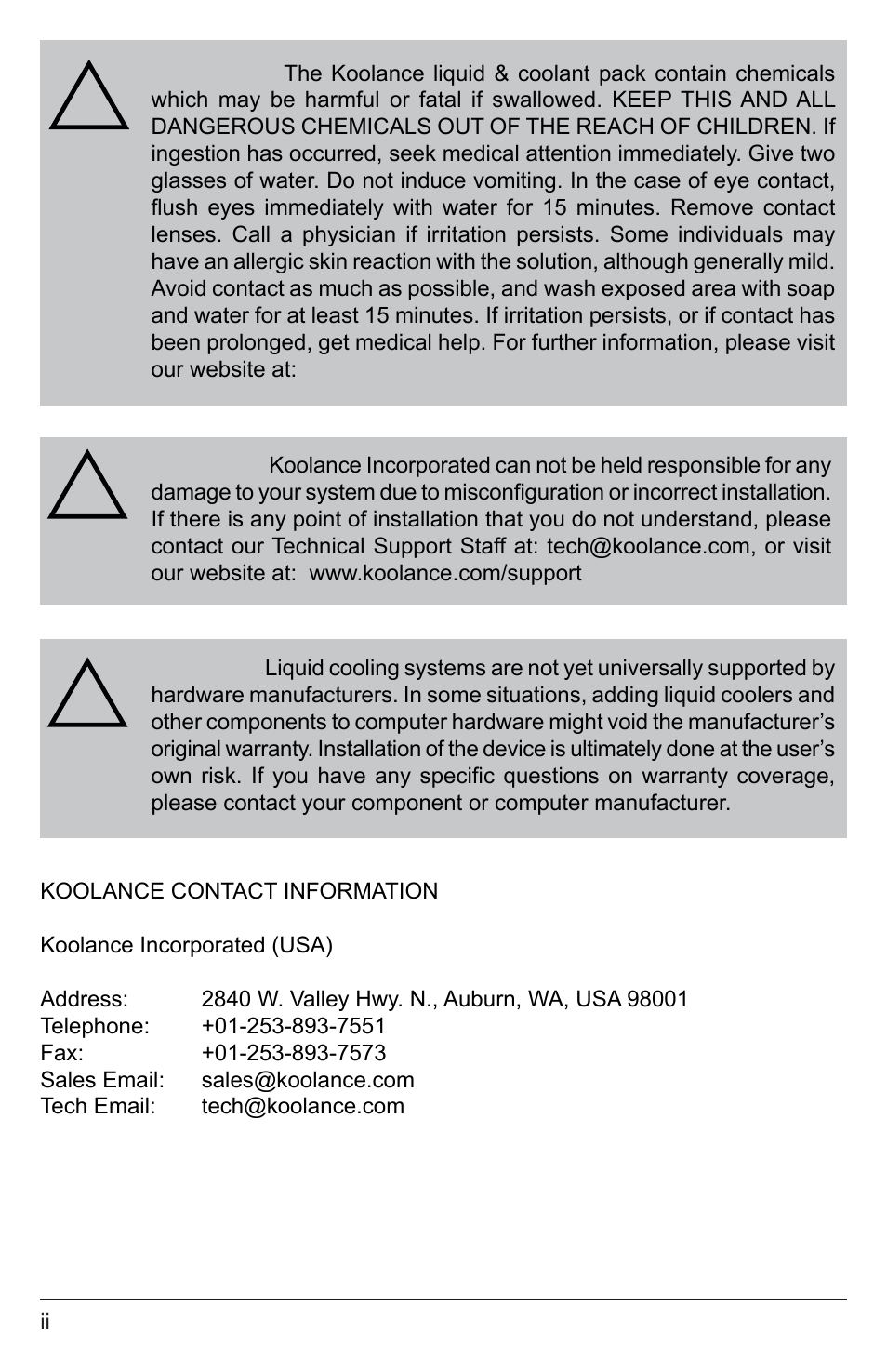 Koolance EXT-400SL-V2-R User Manual | Page 3 / 32