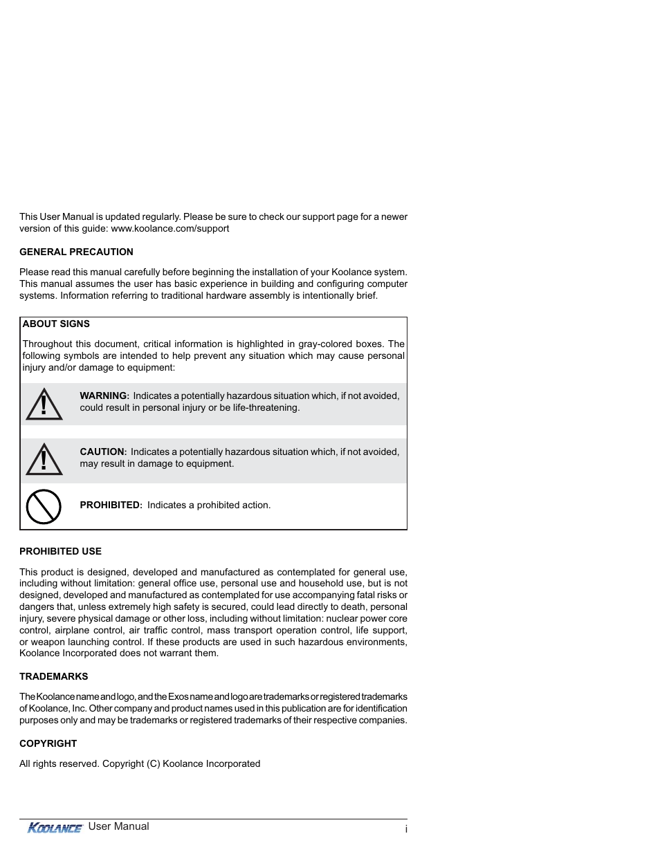 Koolance EX2-750SL User Manual | Page 2 / 32