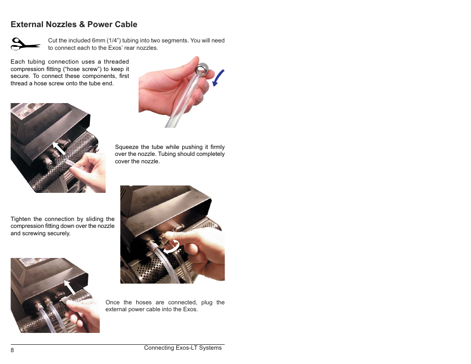 External nozzles & power cable | Koolance EXT-400SL User Manual | Page 13 / 30